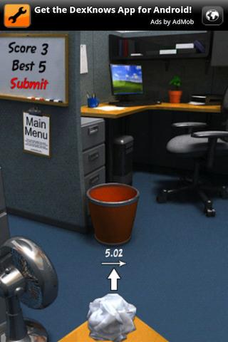 Paper Toss