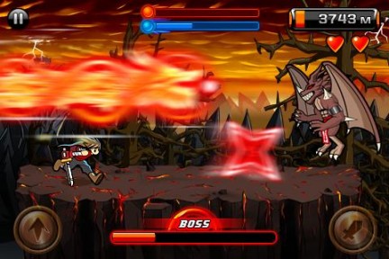 Devil Ninja 2 vs boss